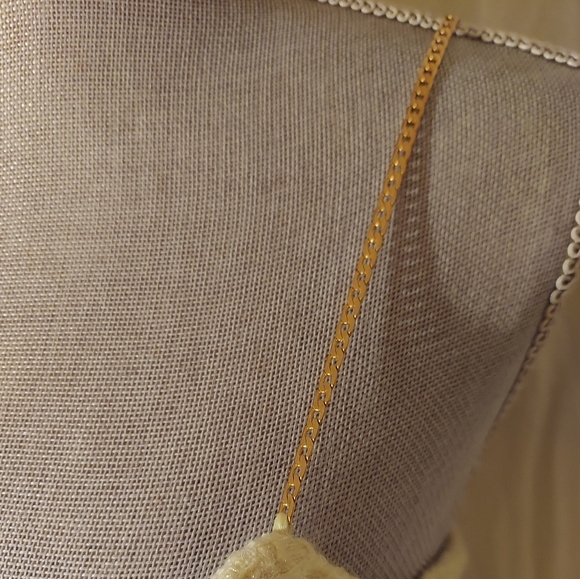 Alexander Wang *As Seen on celebrities* Tweed Bra w. chain straps yellow - Picture 7 of 16